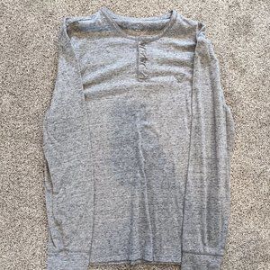 AEO - American Eagle Outfitters - Gray - Henley